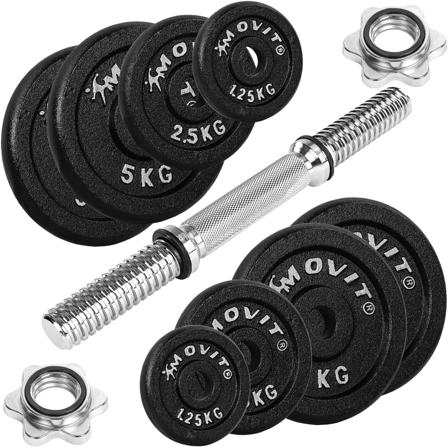Kurzhantel Set 10 - 30 kg - Gorilla Sports DE