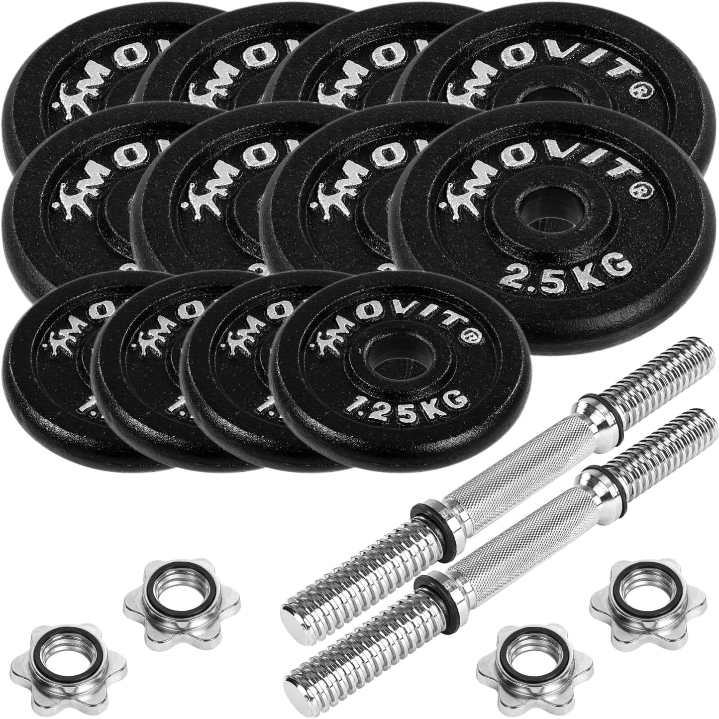 Kurzhanteln Set 20 - 60 kg - Gorilla Sports DE