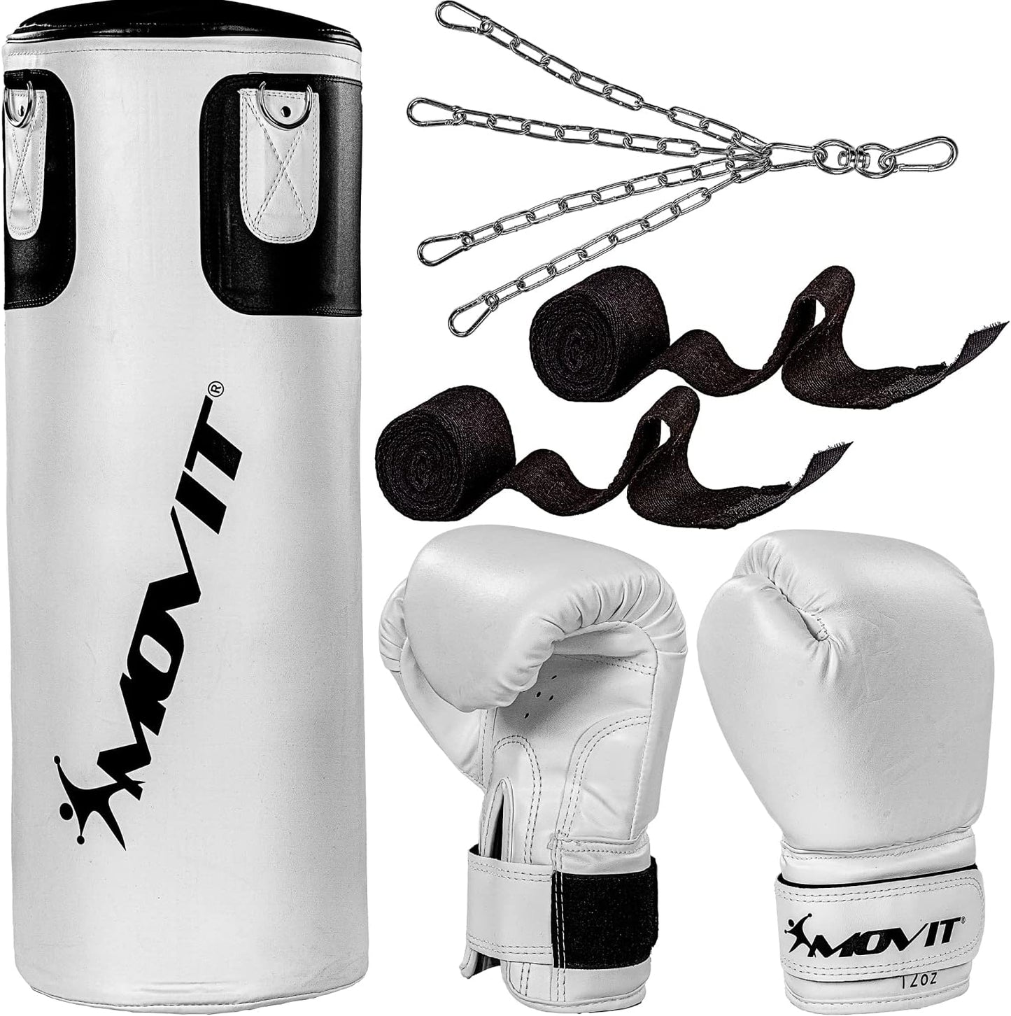 Boxset inkl. Boxsack, Boxhandschuhen und Bandagen - Gorilla Sports DE