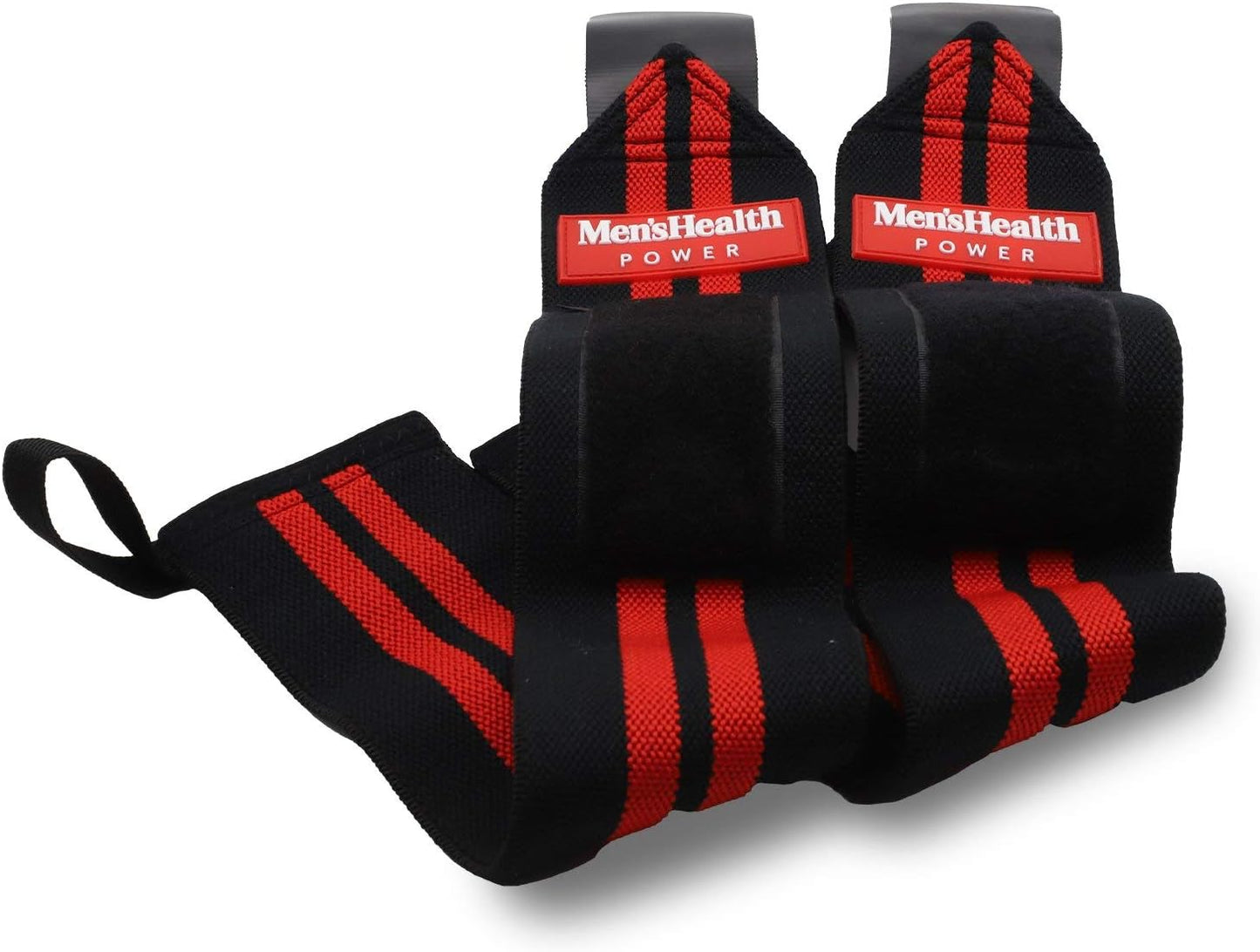Handgelenk Bandagen Schwarz/Rot - Gorilla Sports DE