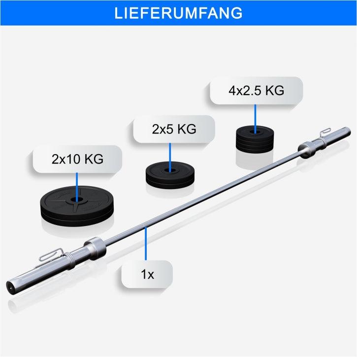Schrägbank mit Ablage PRO Set - Gorilla Sports DE