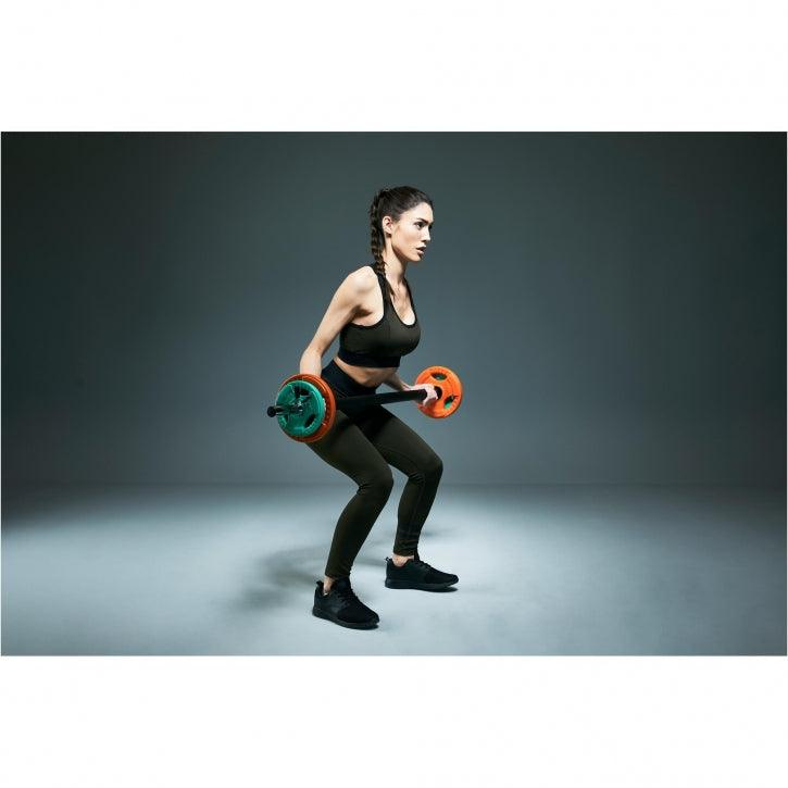 Hantelscheibe 2 Zoll (5,08 cm) ⌀ Olympia Gummi Gripper - Gorilla Sports DE