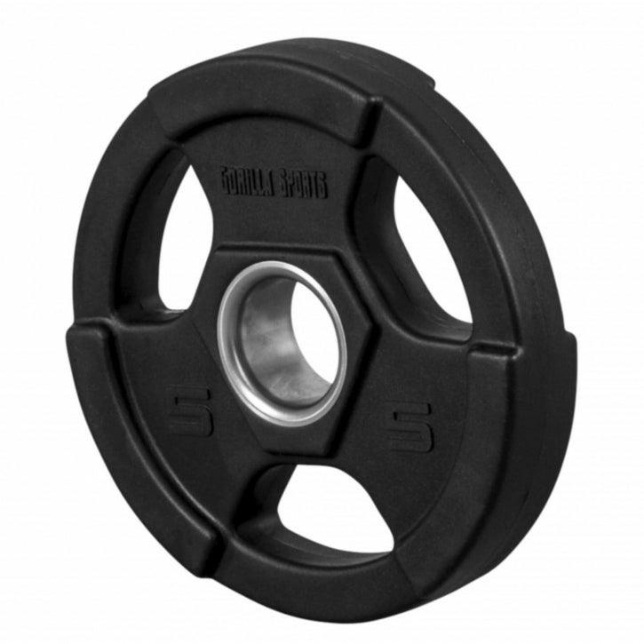 Hantelscheibe Profi 2" (50,8 mm) Olympia Kunststoff Gripper - Gorilla Sports DE