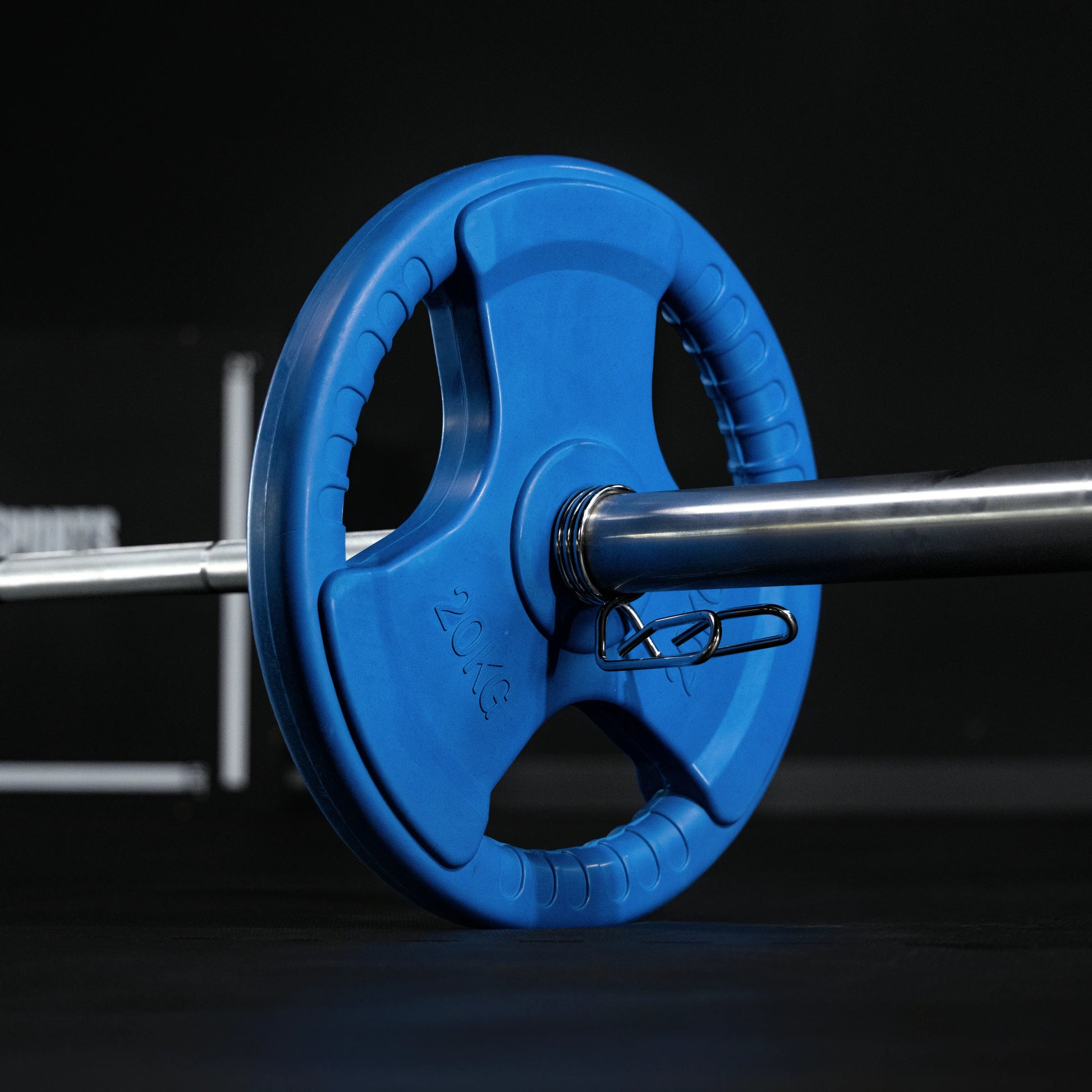Hantelscheibe 50/51mm Olympia Gummi Gripper 1,25-25 KG - Gorilla Sports DE