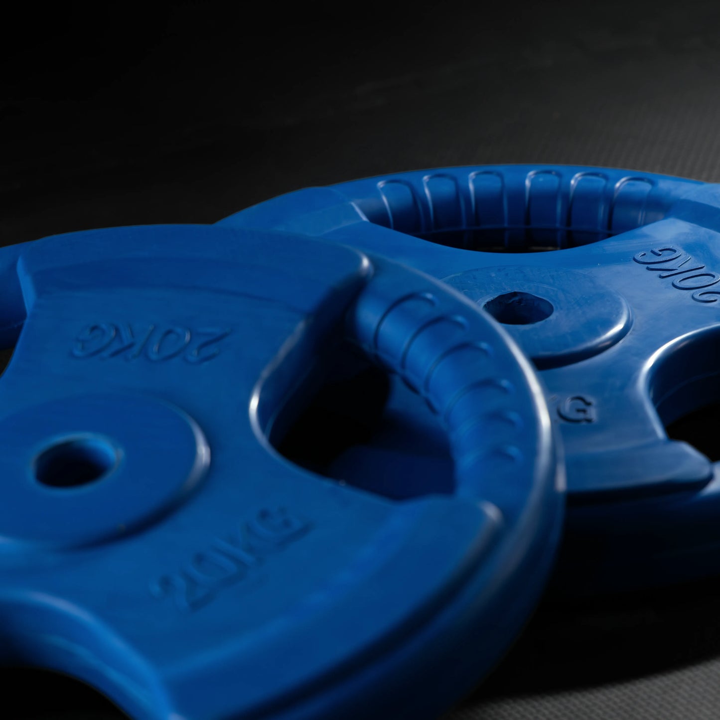 Hantelscheibe 30/31 mm Gummi Gripper 1,25-25 KG - Gorilla Sports DE