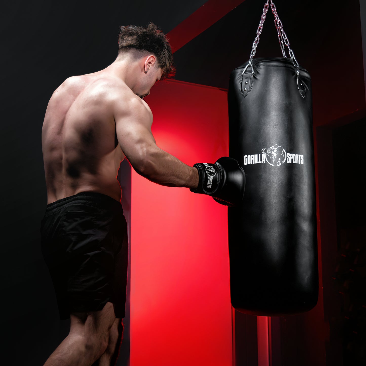 Boxsack aus Kunstleder gefüllt 90 und 120 cm