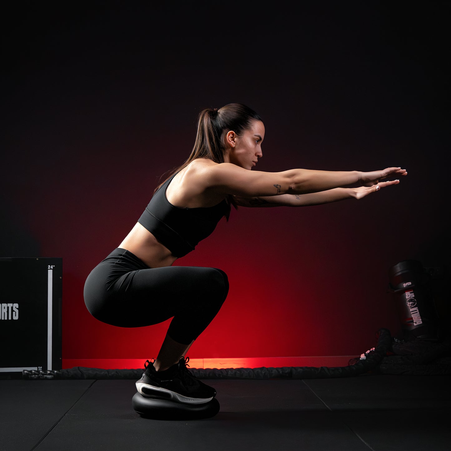 Balance Kissen rund mit Noppen inkl, Luftpumpe