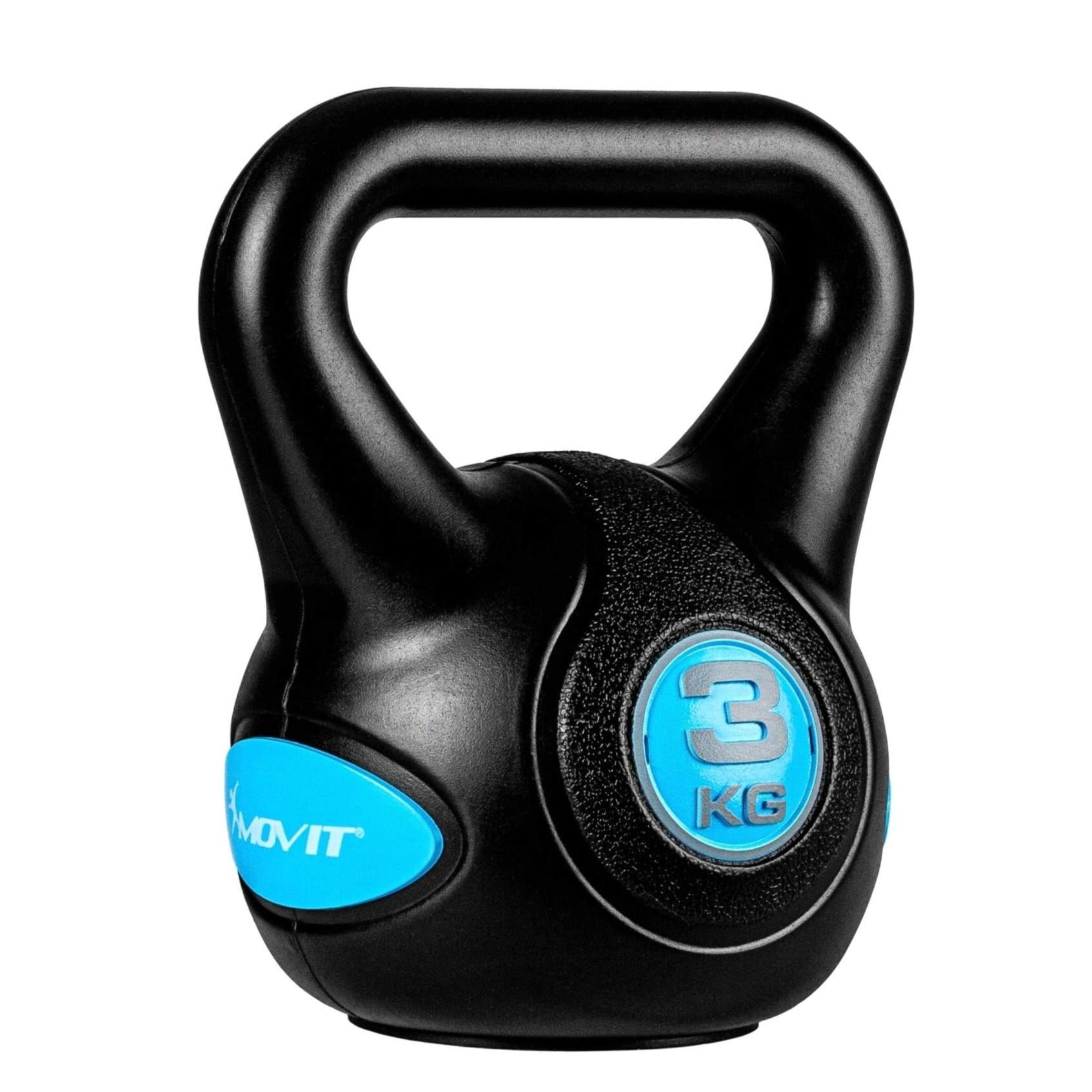 Kettlebell Kunststoff grau 3 - 20 kg - Gorilla Sports DE