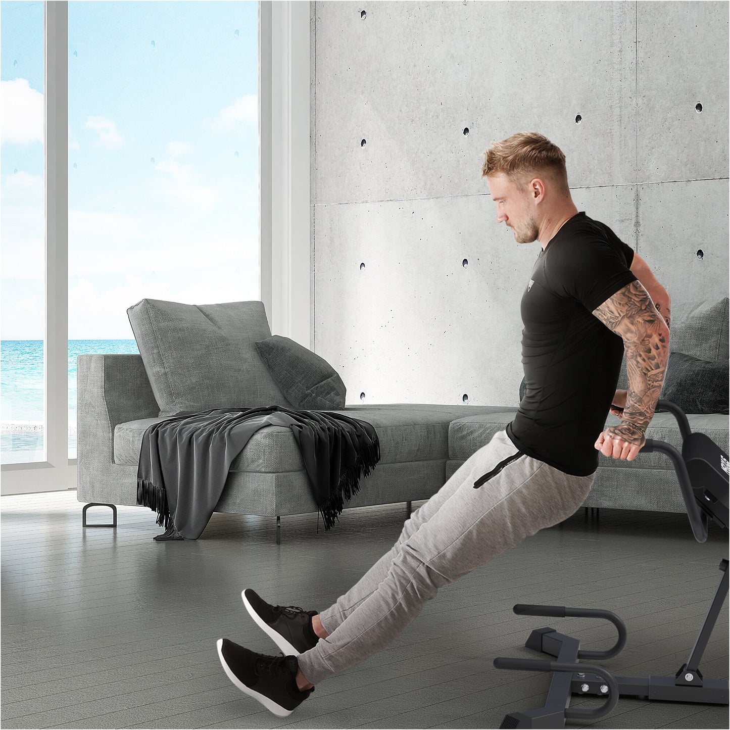 Hyperextension Advanced klappbar - Gorilla Sports DE