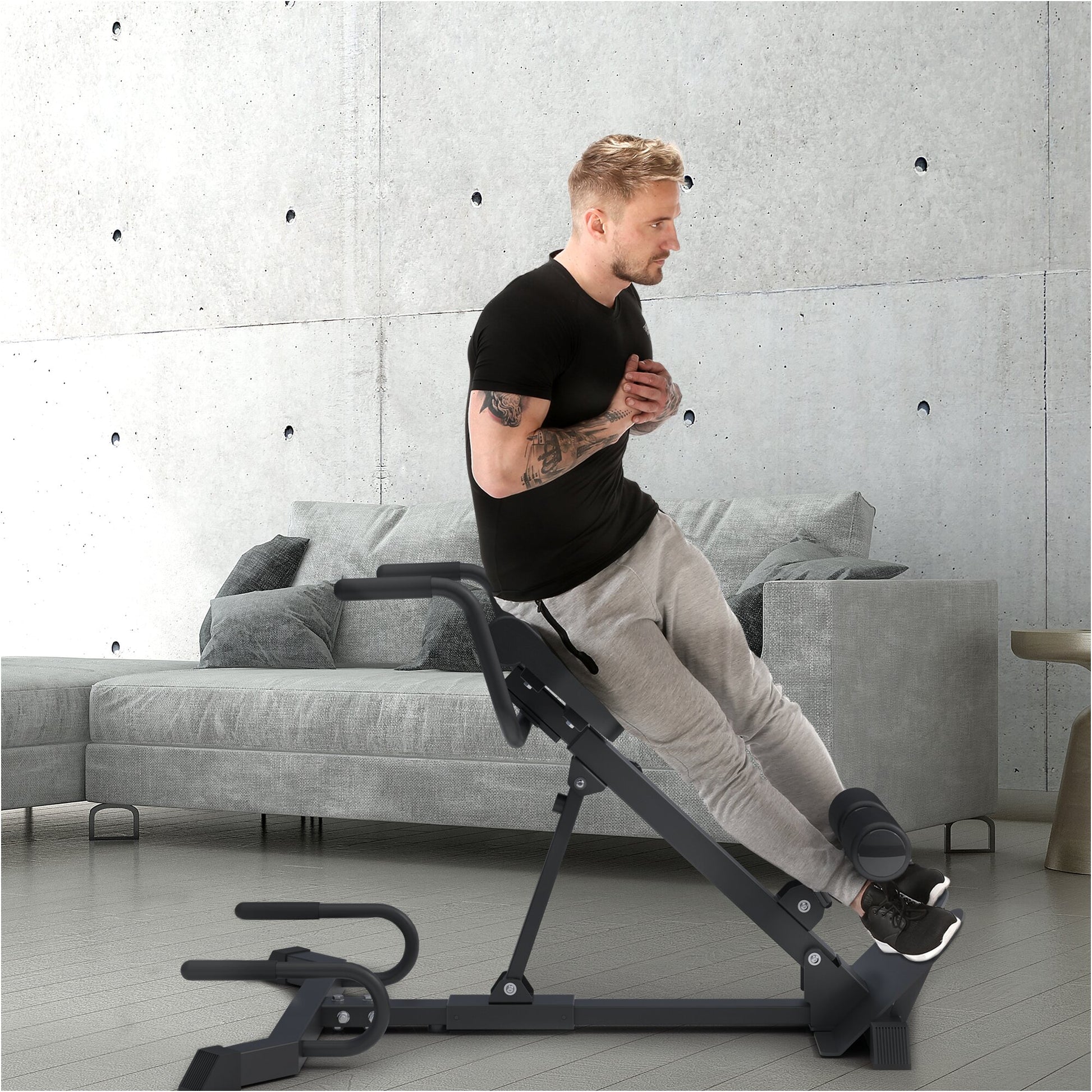 Hyperextension Advanced klappbar - Gorilla Sports DE